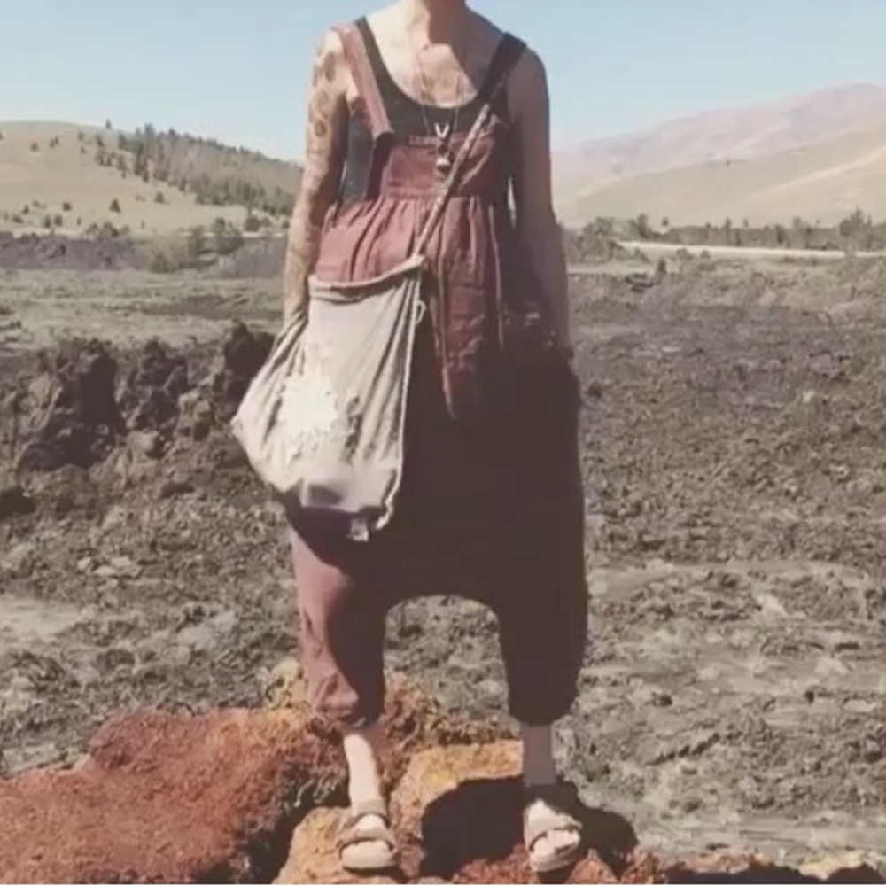 Conscious Clothing Marrakesh linen overalls